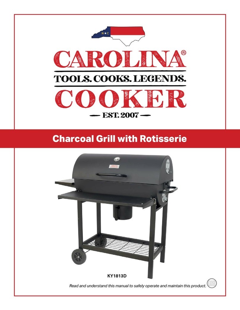 Carolina Cooker KY1813D manual