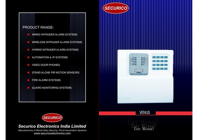 SECURICO VENUS user manual