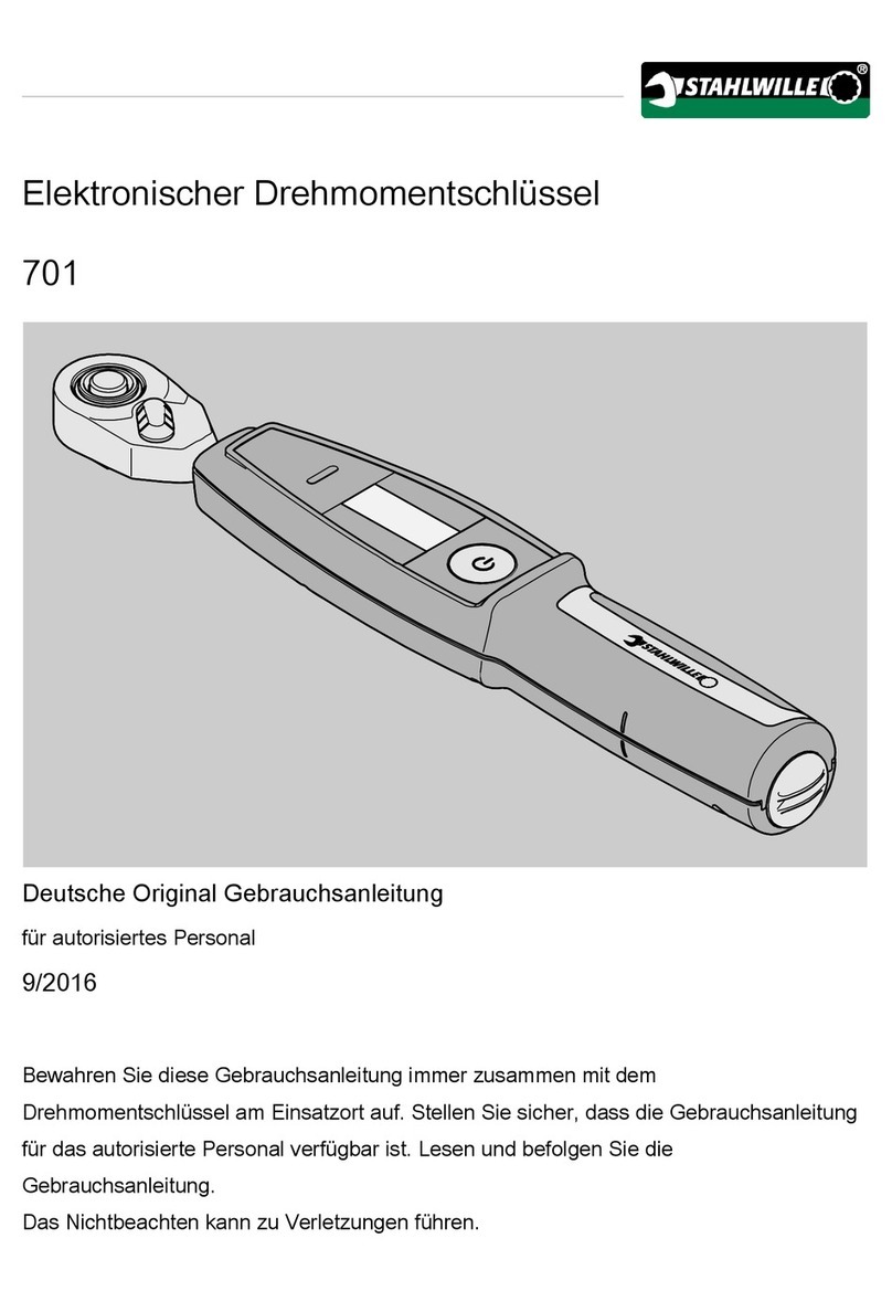 Stahlwille 701 manual