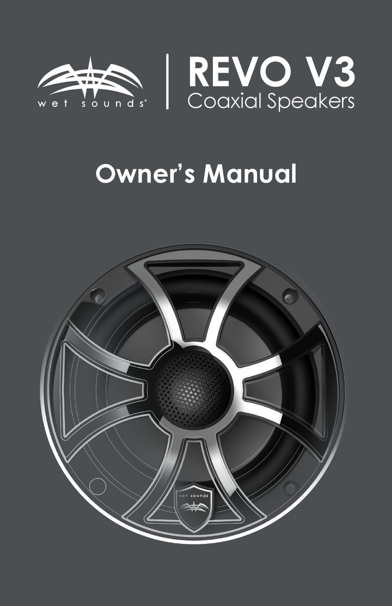 Wet Sounds REVO V3 owner's manual