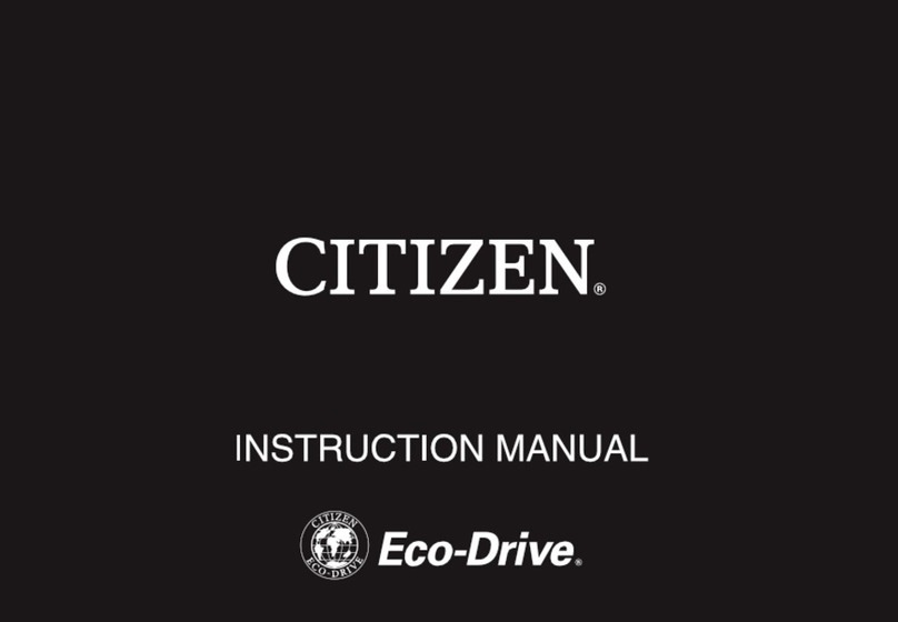 Citizen Eco-Drive ES4 Series instruction manual