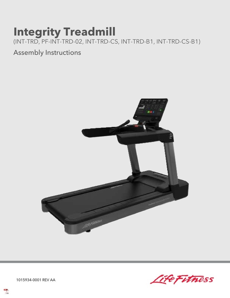 Life Fitness INT-TRD User manual
