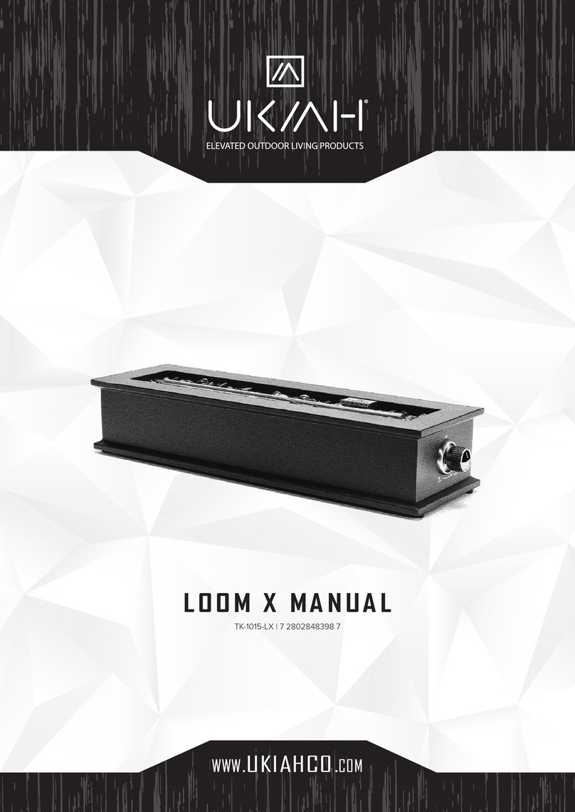 UKIAH LOOM X TK-1015-LX manual