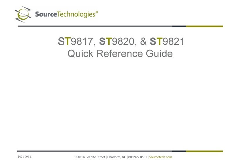 Source Technologies ST9817 User manual