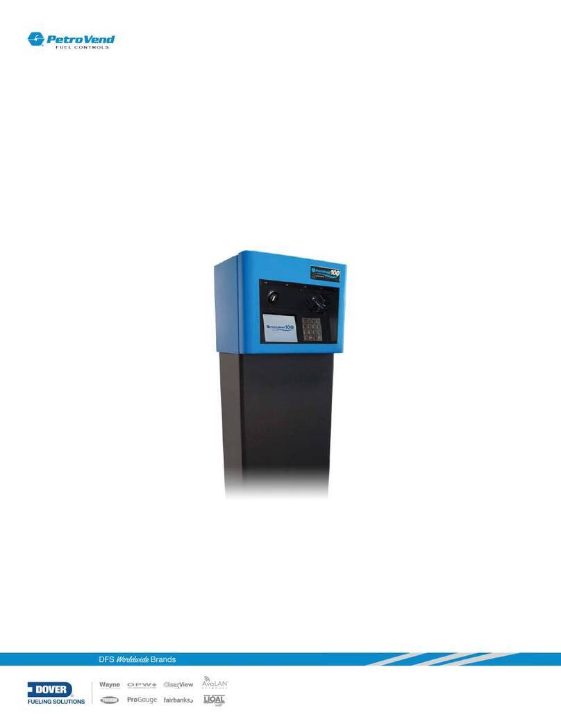 Dover Petro Vend PV100 User manual
