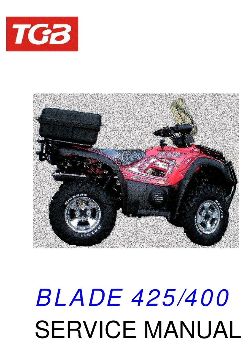 TGB BLADE 425 Service manual