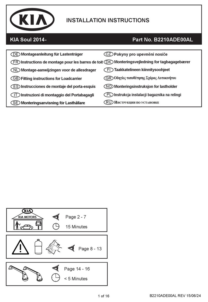 Kia B2210ADE00AL installation instructions