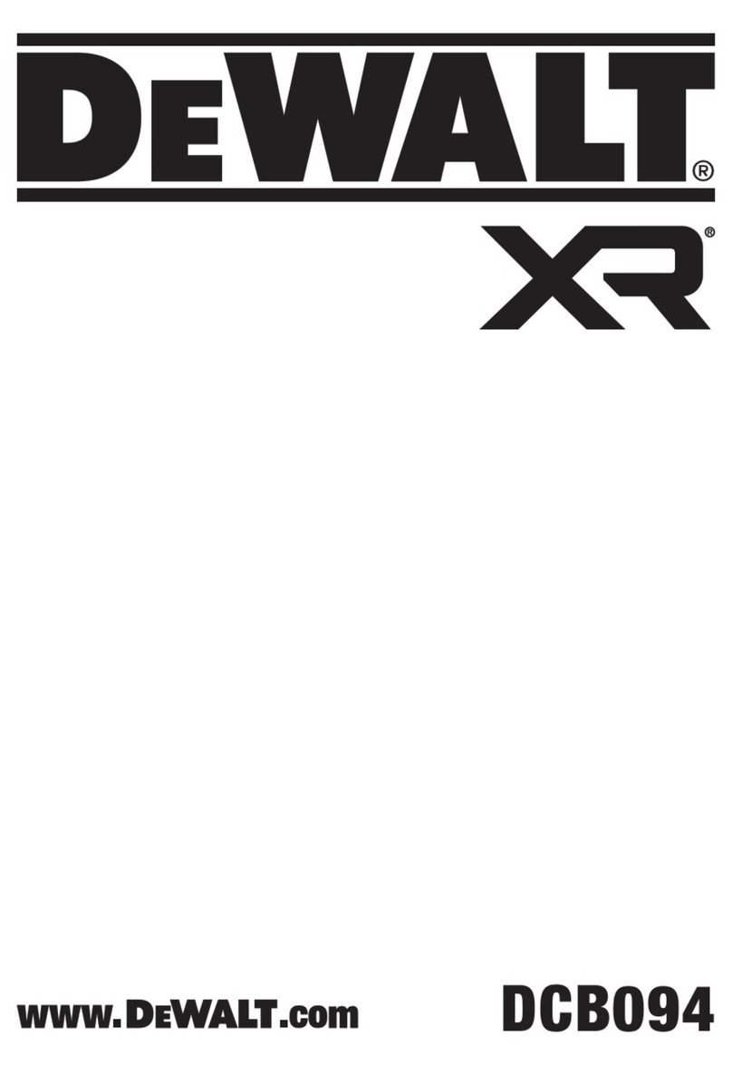 DeWalt XR DCB094 User manual