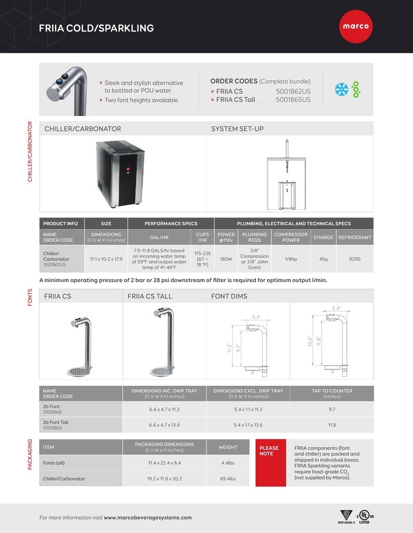 Marco 5001862US quick start guide
