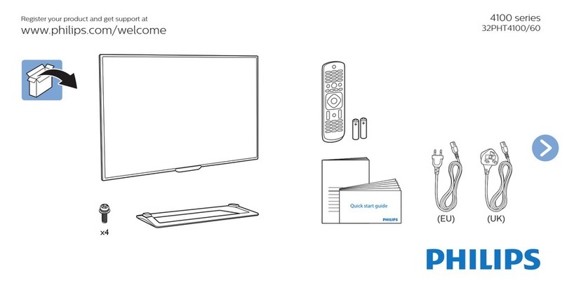 Philips 32PHT4100/60 User manual