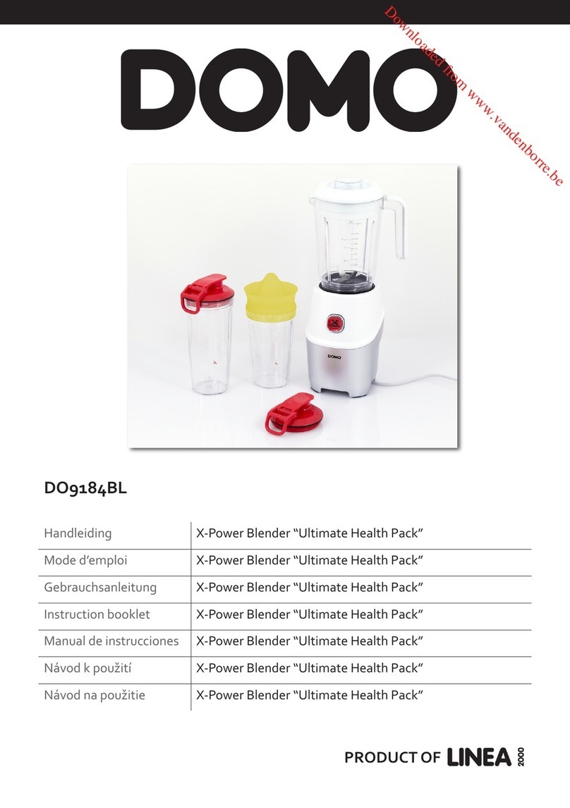 Linea 2000 Domo Ultimate Health Pack DO9184BL User manual