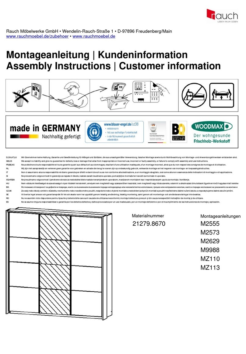 Rauch M2555 User manual