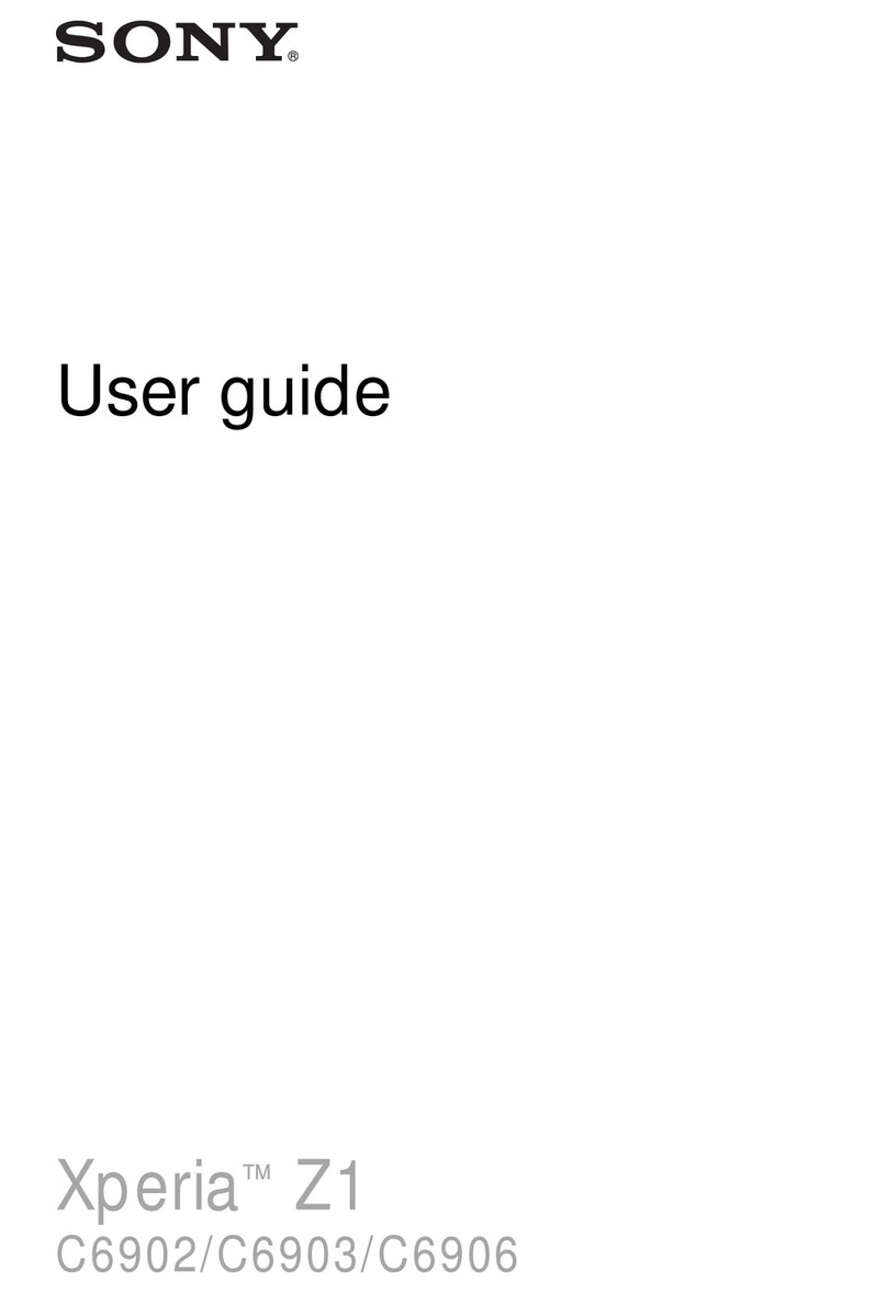 Sony Xperia Z1 User manual