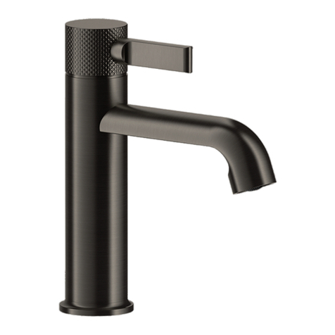 Gessi INCISO 58001 Bath Mixing Program