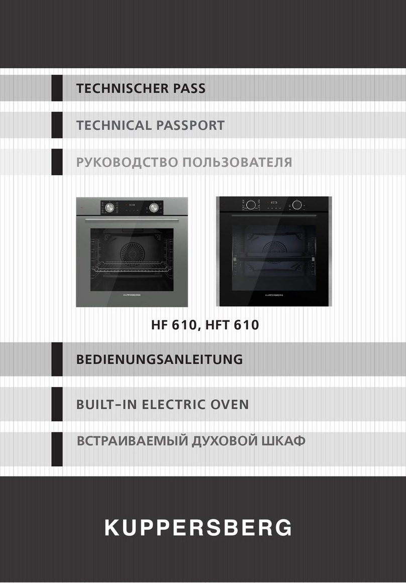 Kuppersberg HF 610 Technical Passport