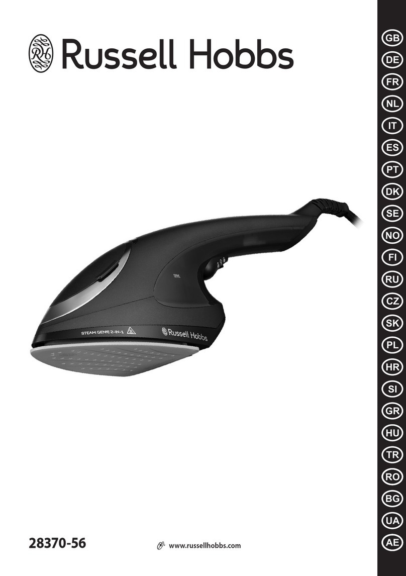 Russell Hobbs Steam Genie 28370-56 User manual