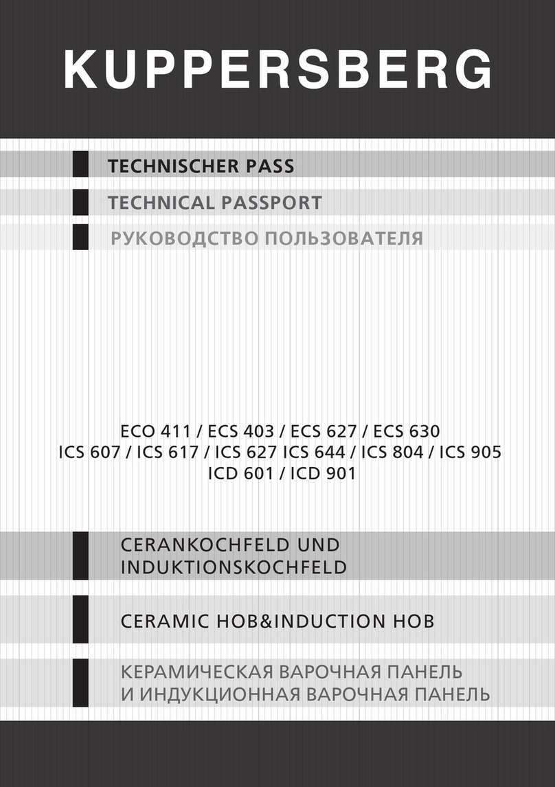 Kuppersberg ECS 630 Technical Passport