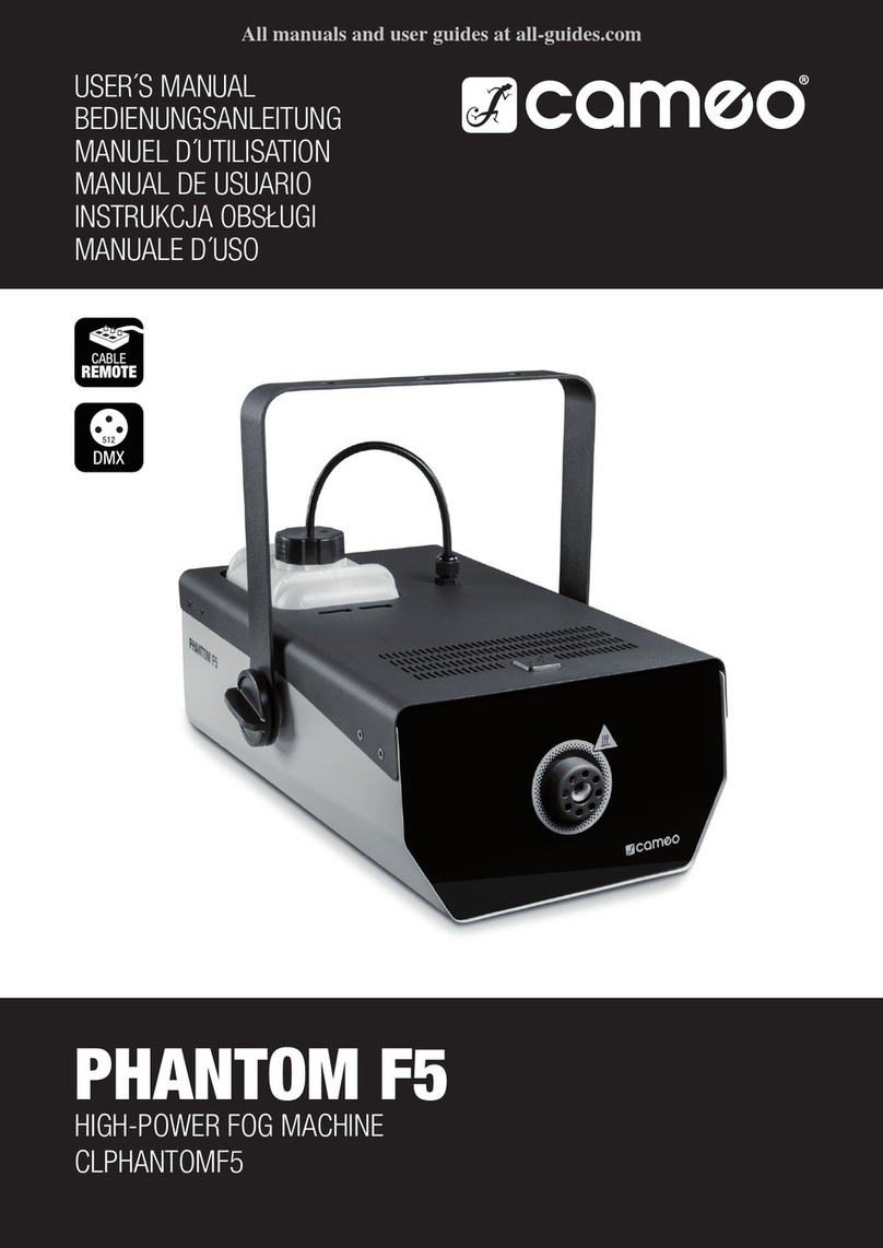Cameo CLPHANTOM5 user manual