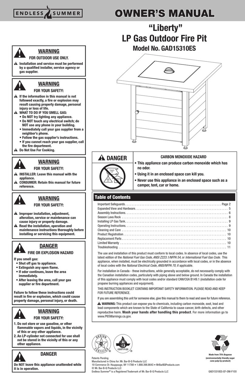 Endless Summer Liberty User manual Endless Summer Liberty User manual