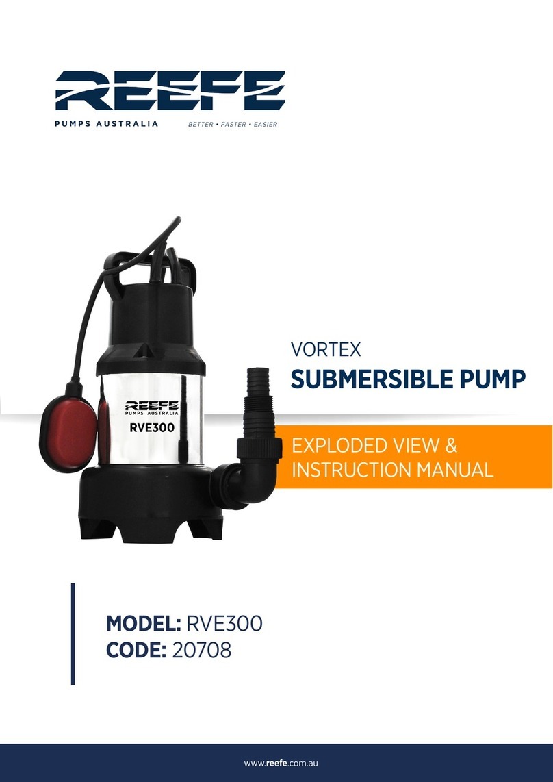 Reefe RVE300 User manual