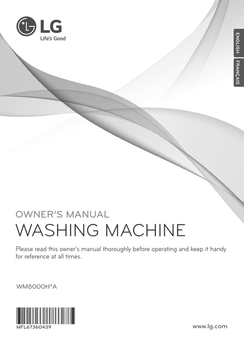 LG WM8000H series owner's manual