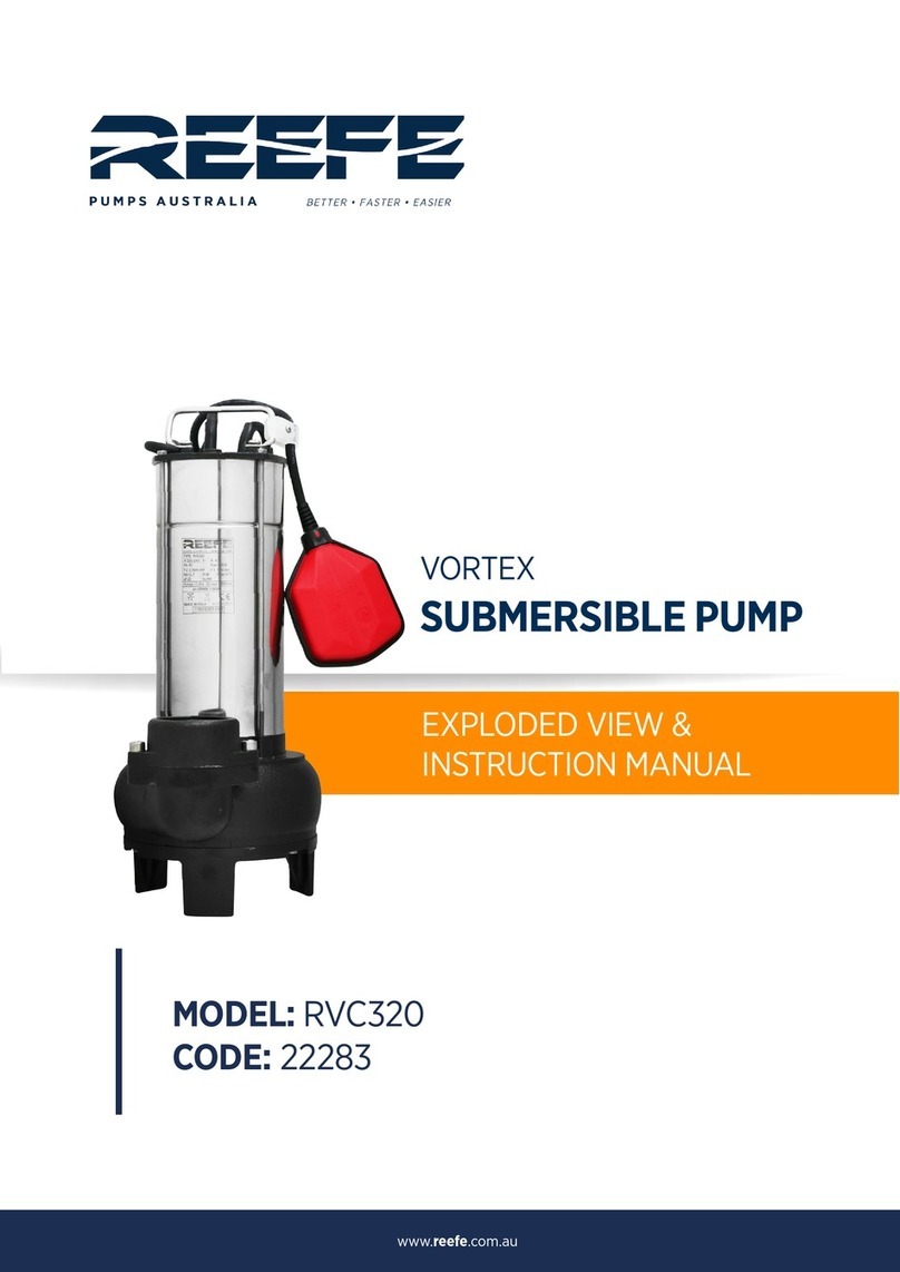 Reefe RVC320 User manual