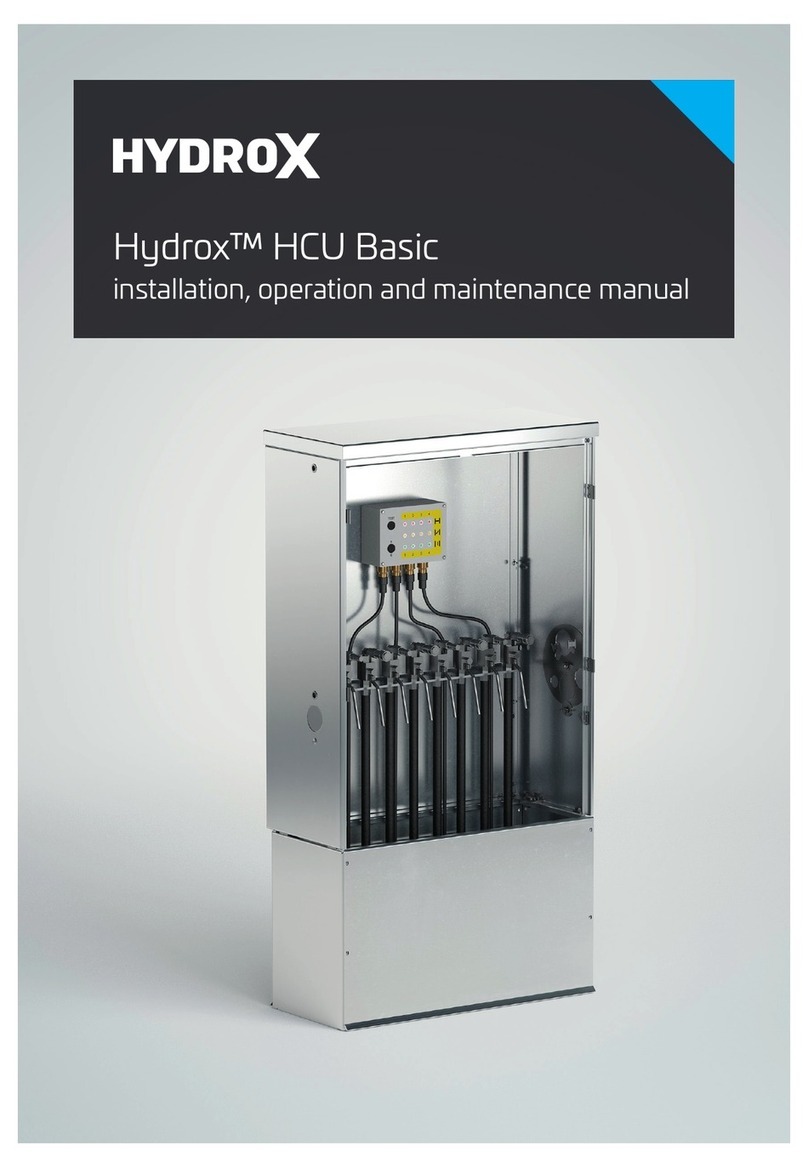 Vexve Hydrox HCU Remote User manual