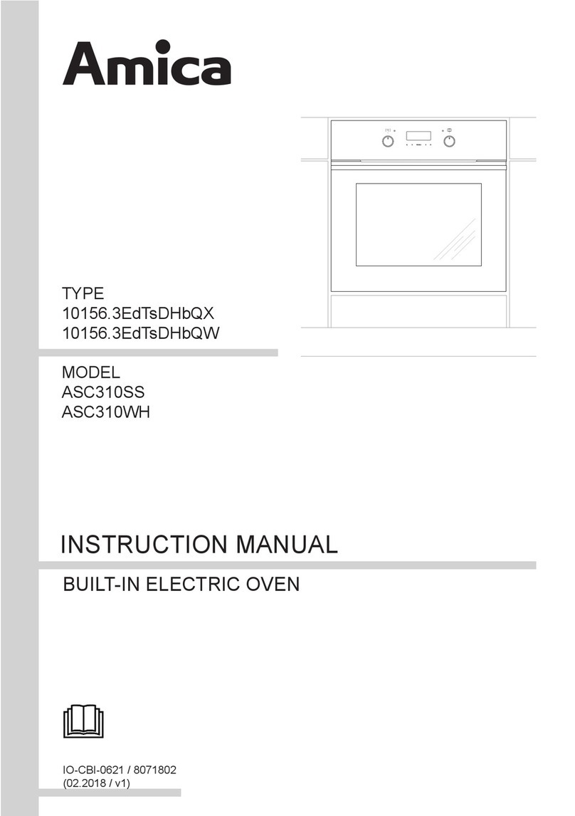 Amica ASC310SS User manual Amica ASC310SS User manual