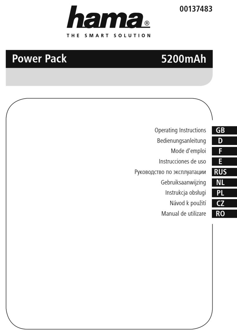 Hama 00137483 User manual Hama 00137483 User manual