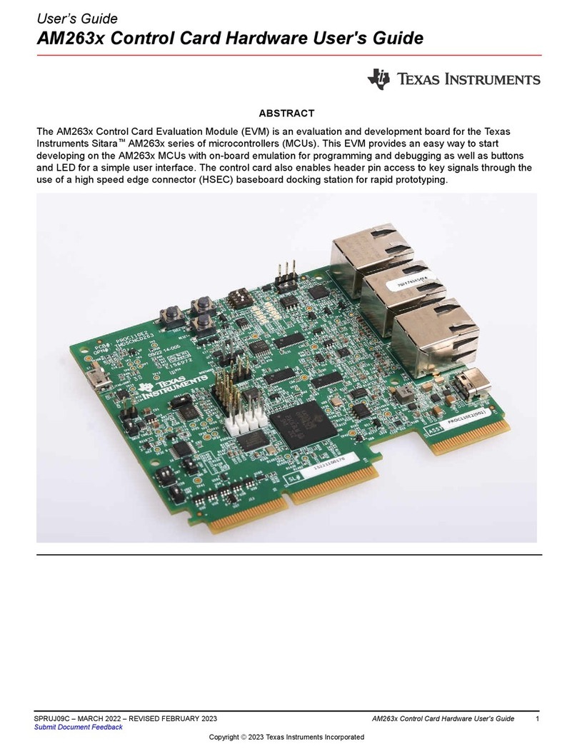 Texas Instruments AM263 Series User manual