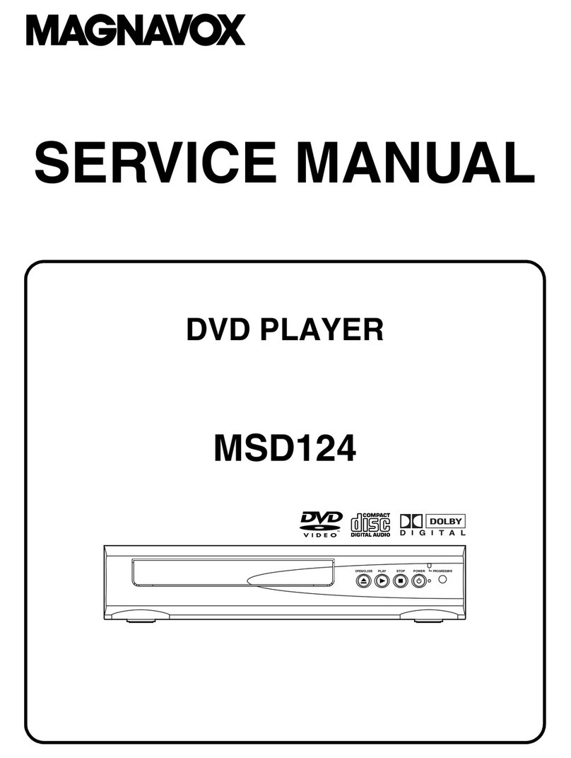 Magnavox MSD124 User manual