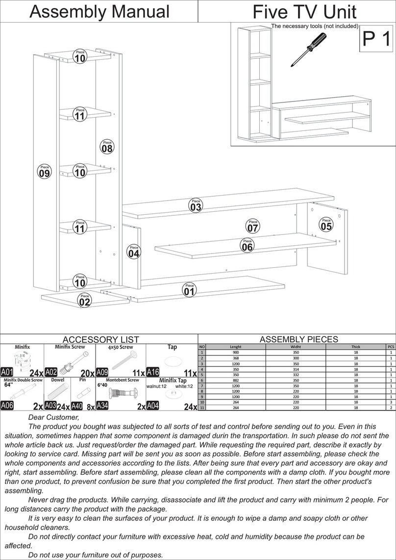 Hepsiburada Five TV Unit User manual