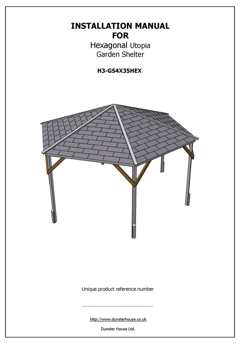 Dunster House H3-GS4X35HEX installation manual