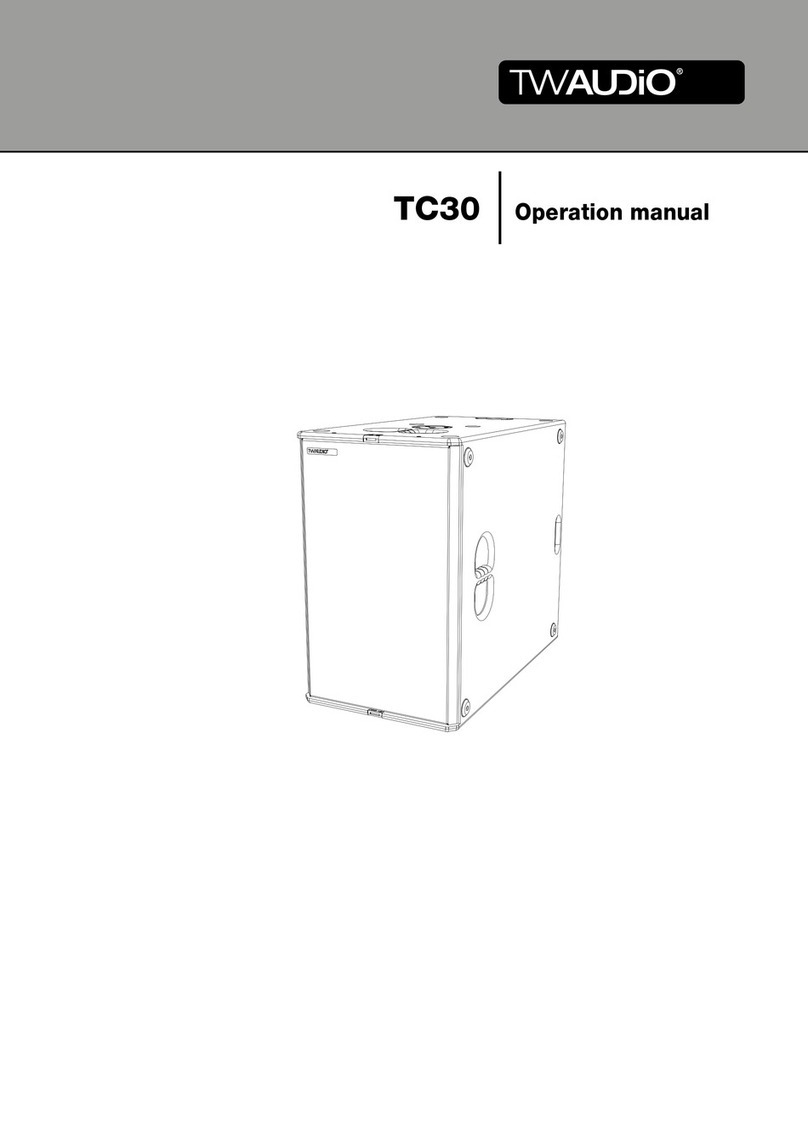TW Audio TC30 Operation manual TW Audio TC30 Operation manual