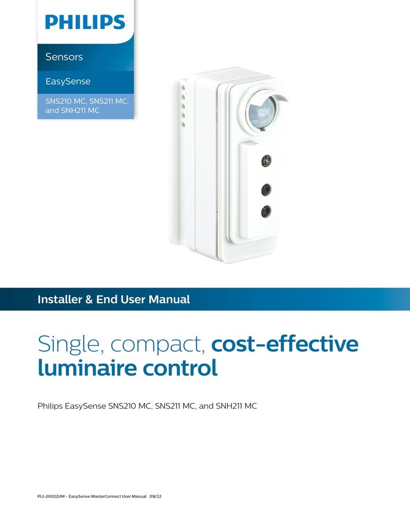 Philips EasySense SNS211 MC user manual