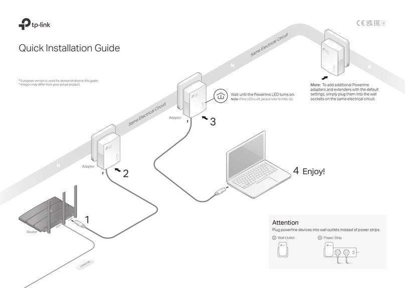 TP-Link TL-PA7017 KIT User manual