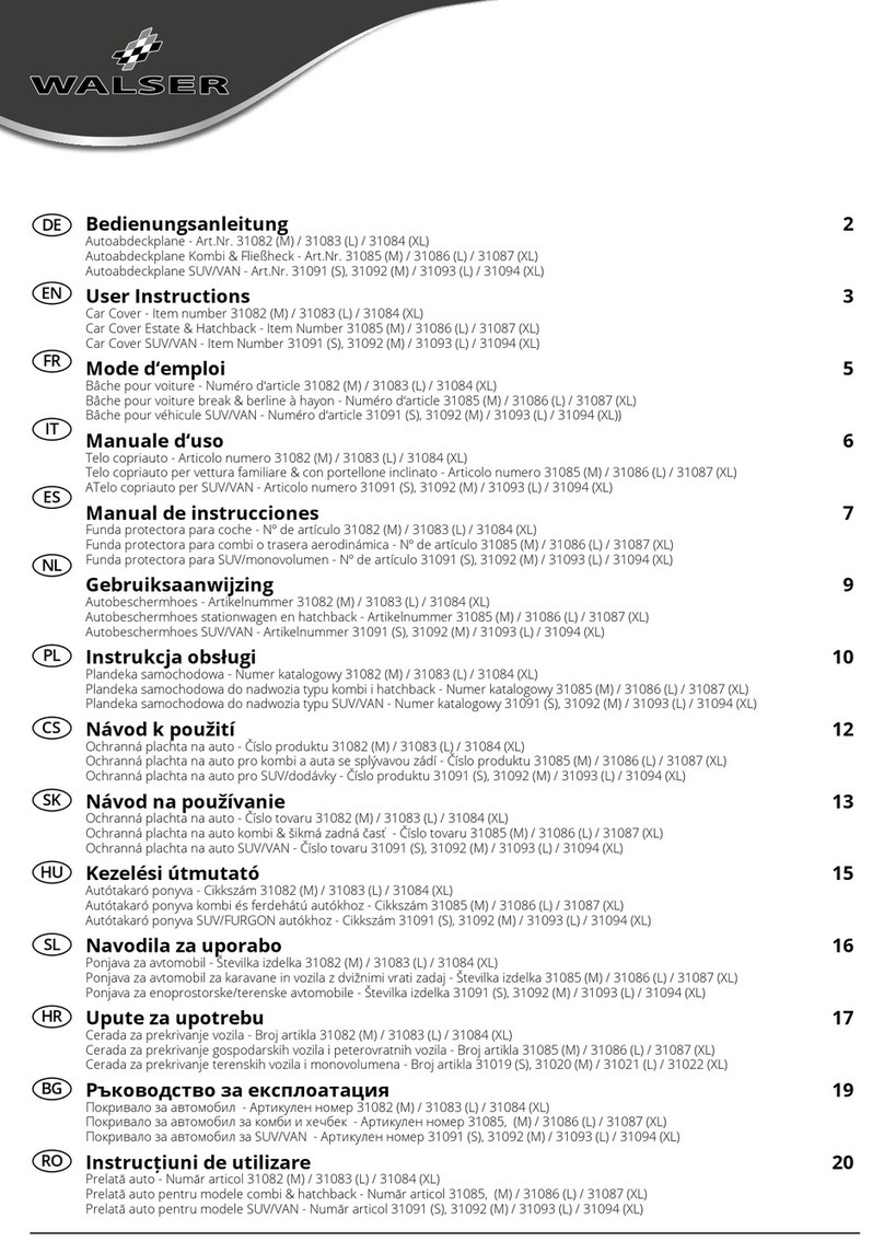 walser 31082 User instructions