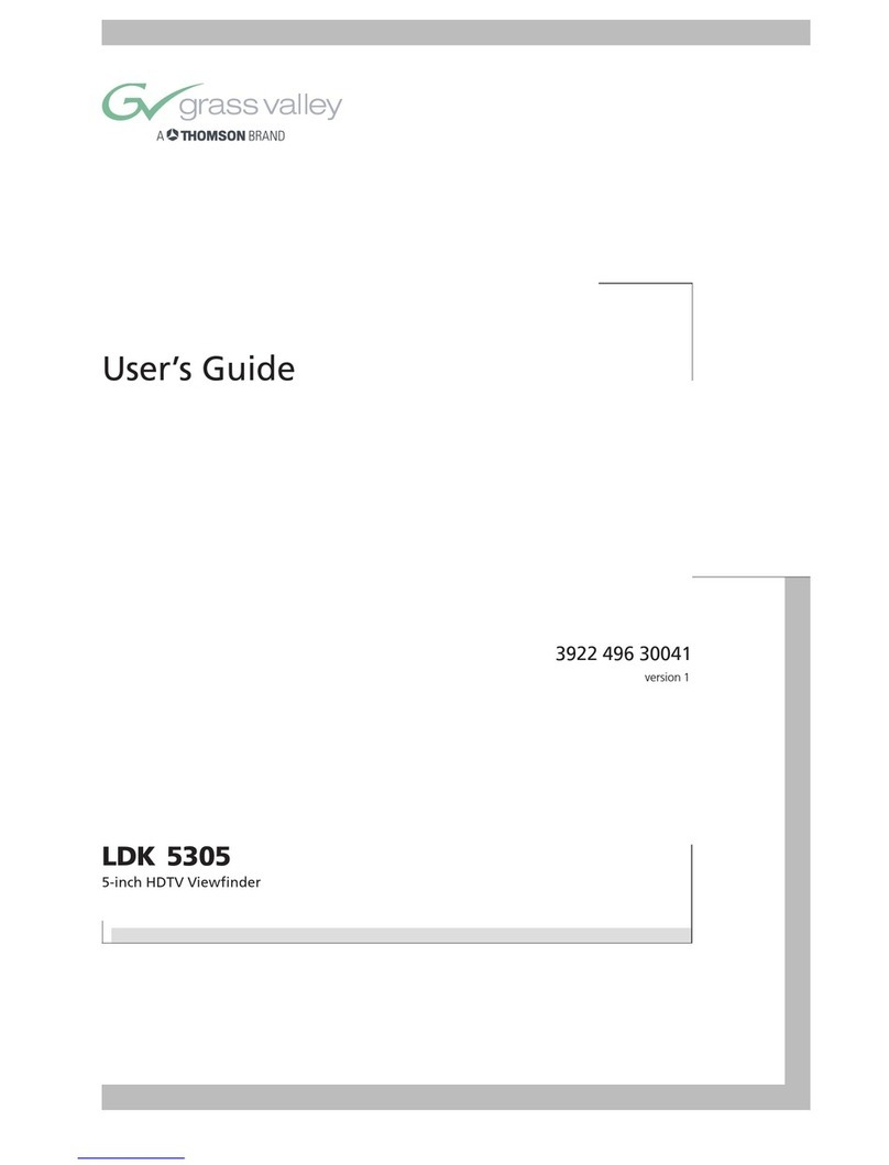 THOMSON grass valley LDK 5305 user guide
