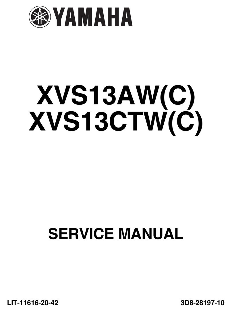 Yamaha XVS13AW 2006 Service manual