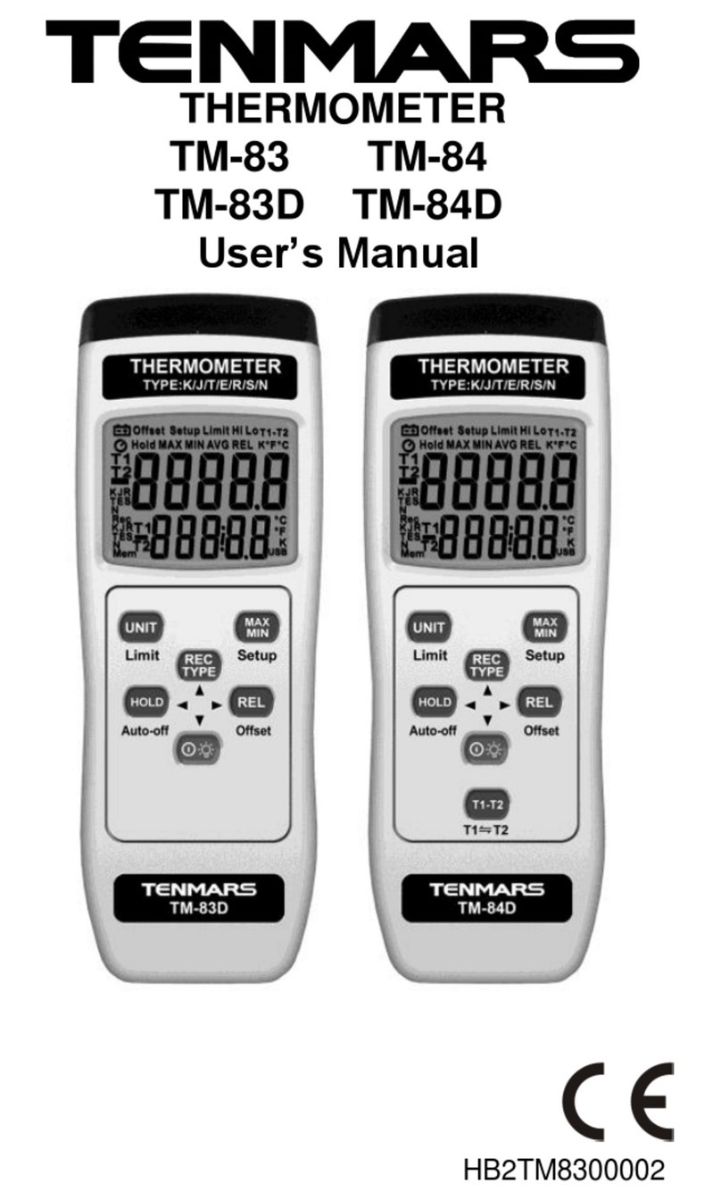 Tenmars TM-83D user manual