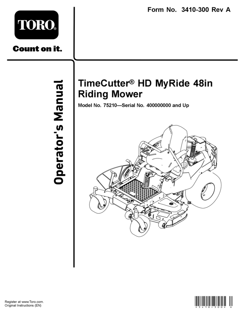 Toro 75210 User manual