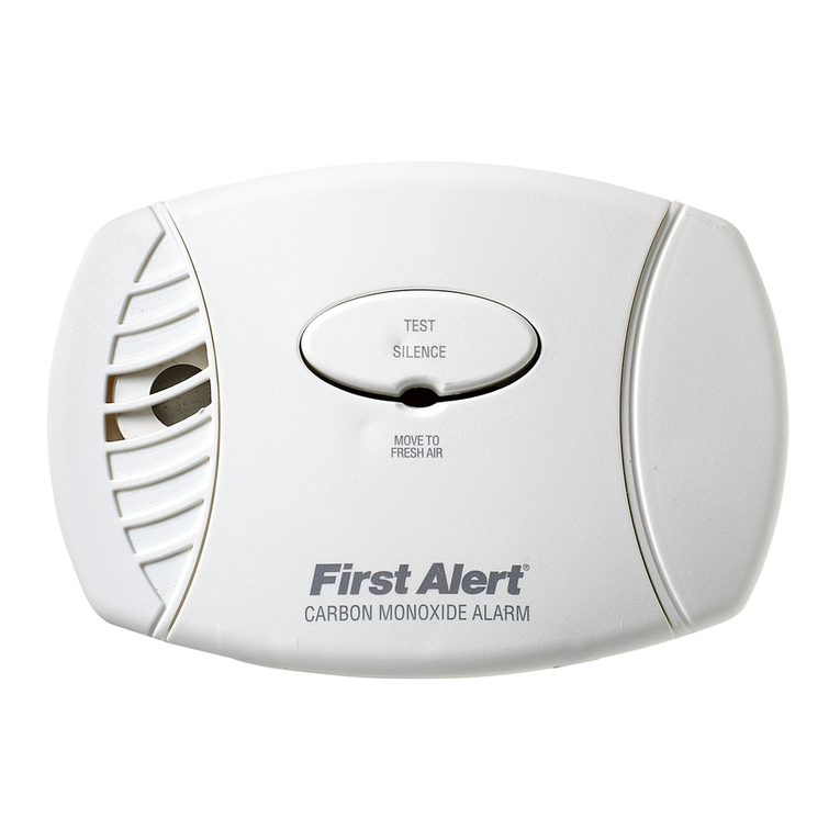 First Alert CO606A user manual