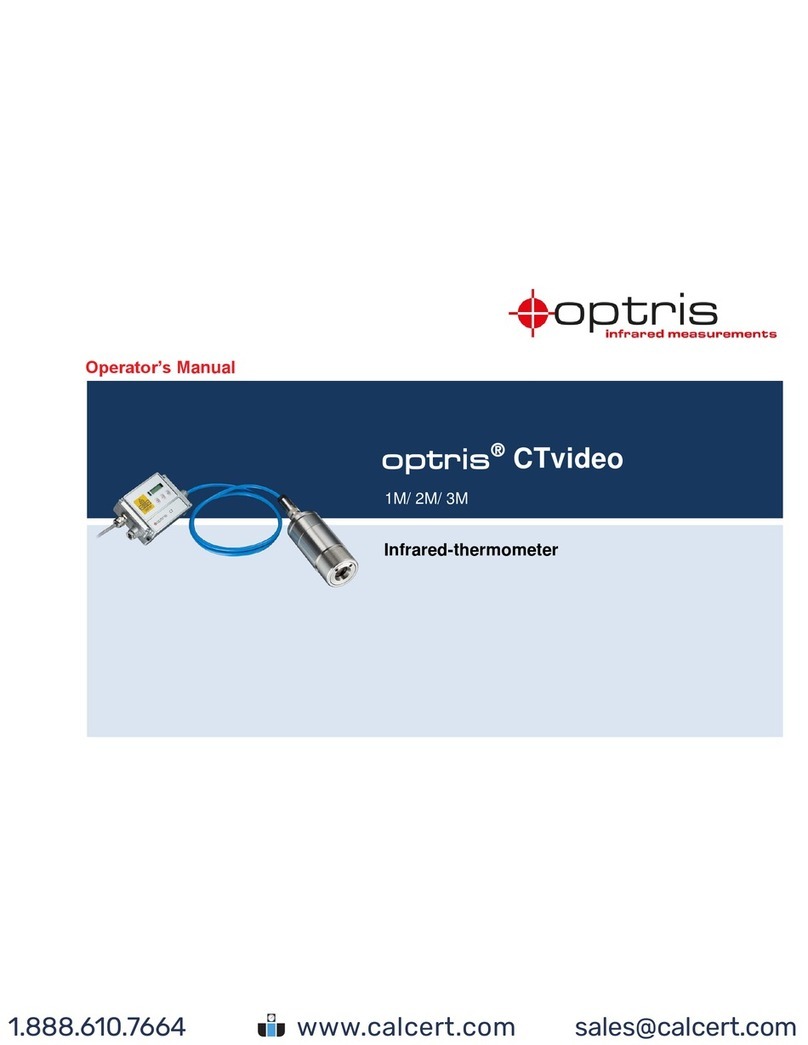 optris CTvideo 1M Operator's manual