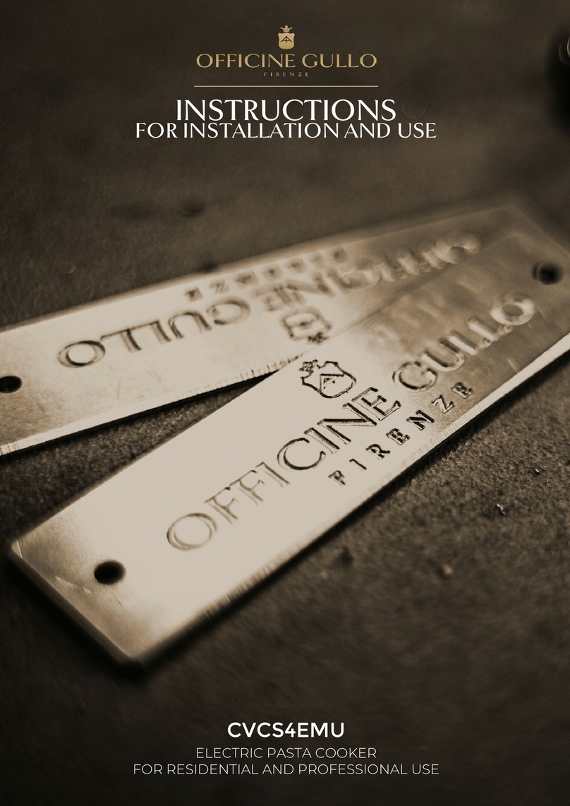 Officine Gullo CVCS4EMU user manual
