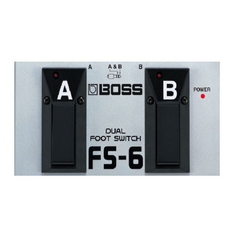 BOSSCO FS-6 User manual