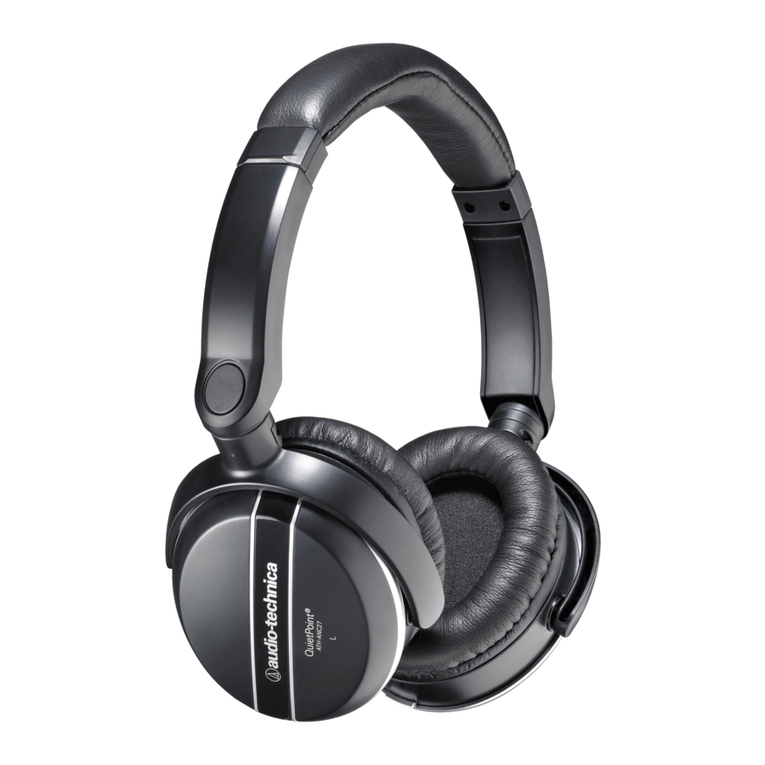Audio Technica QuietPoint ATH-ANC27 User manual