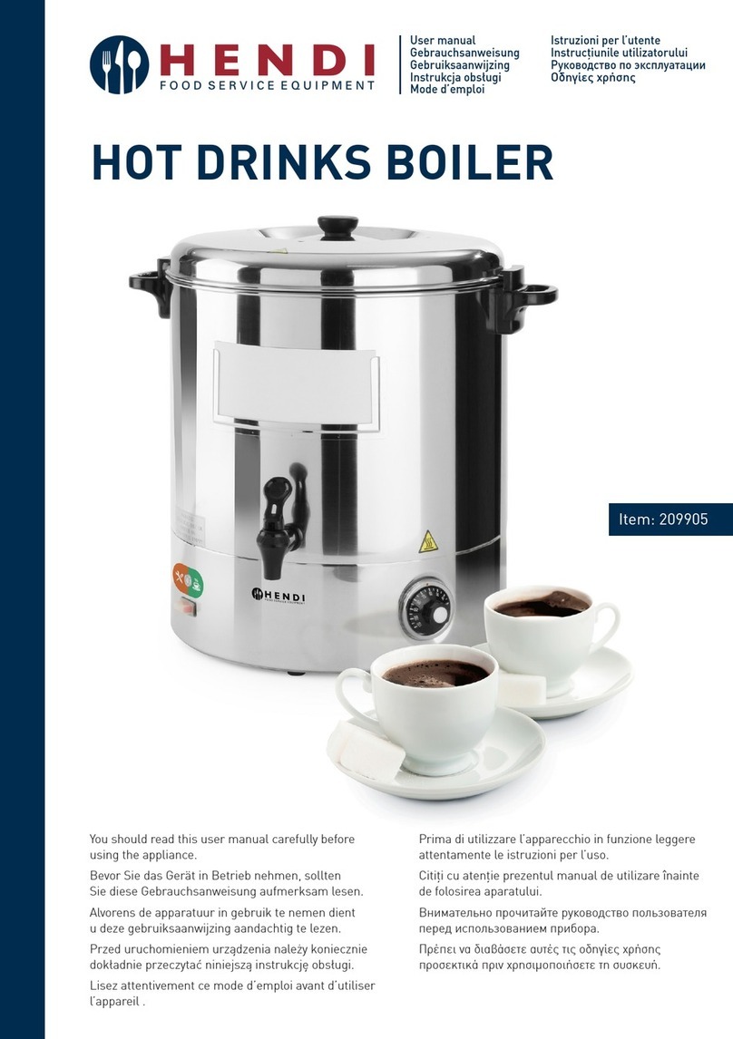 Hendi 209905 user manual