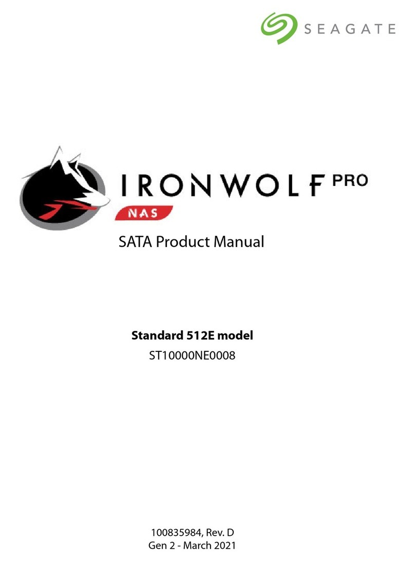 Seagate IRONWOLF PRO ST10000NE0008 User manual Seagate IRONWOLF PRO ST10000NE0008 User manual