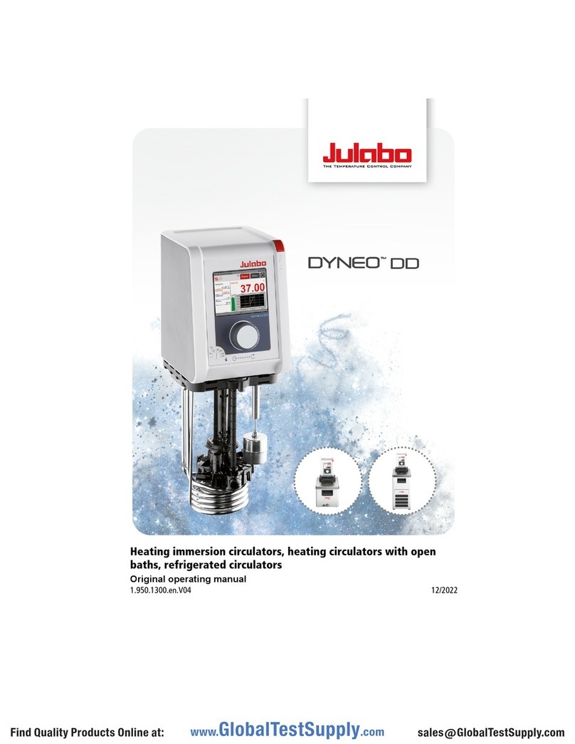 Julabo 9021713.S1.02 Installation instructions