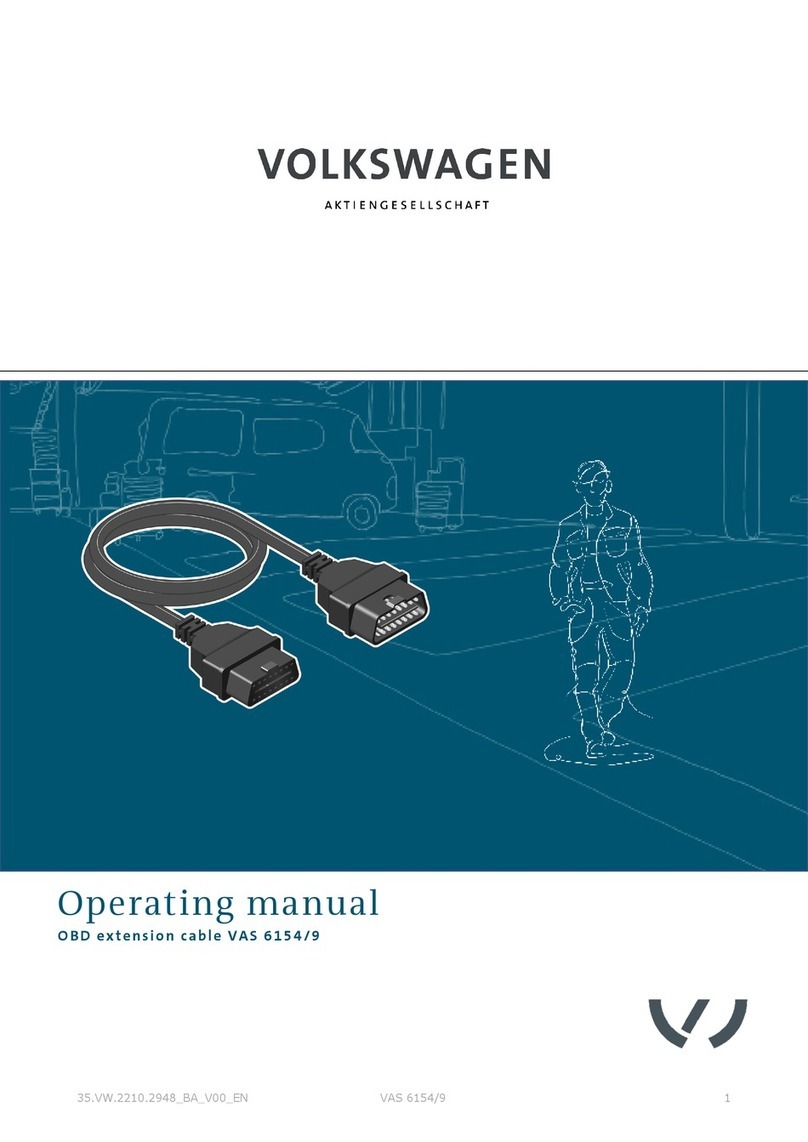 Volkswagen VAS 6154/9 operating manual